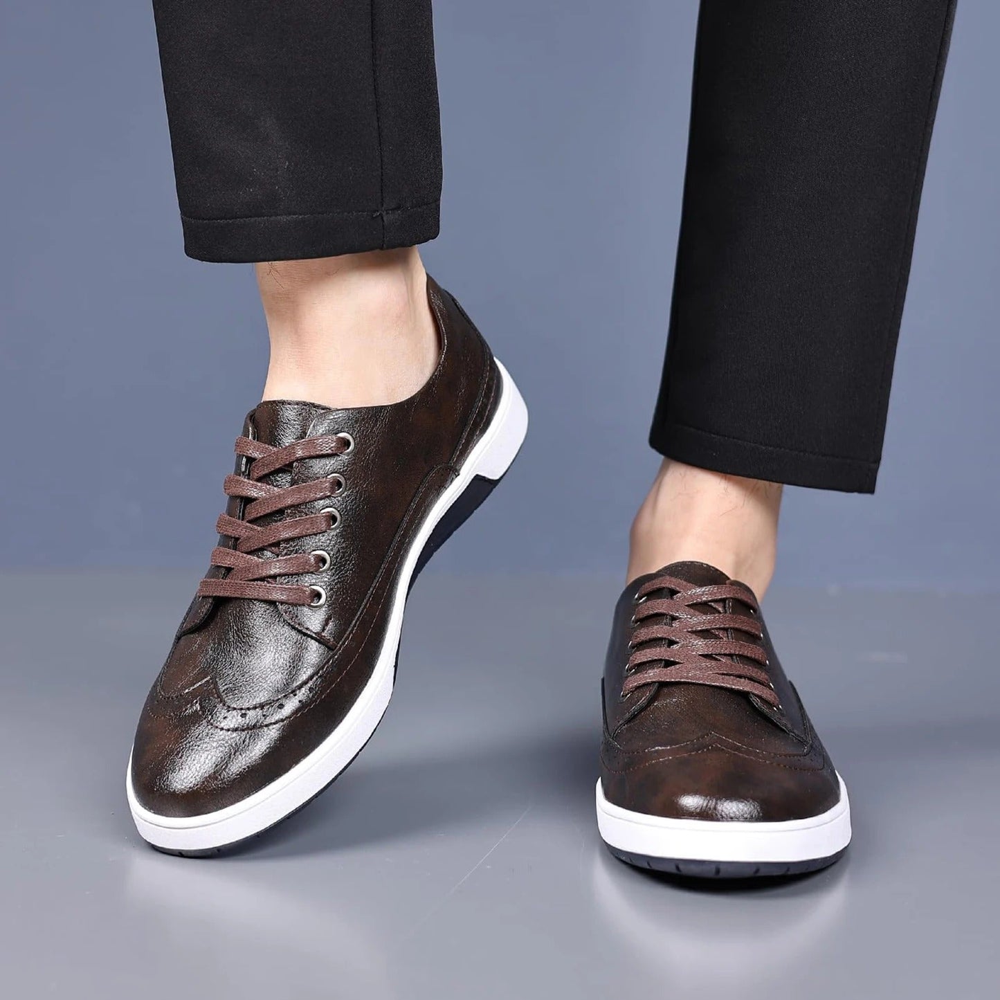 Metro Brogue Sneakers - Buy One Get Two FREE!